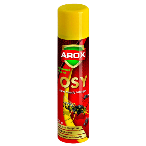 Arox Spray na Osy i Muchy 300ml – Skuteczna Ochrona przed Uciążliwymi Owadami