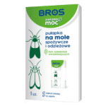 Bros Zielona Moc – Pułapka na Mole Odzieżowe i Spożywcze, 1 Sztuka