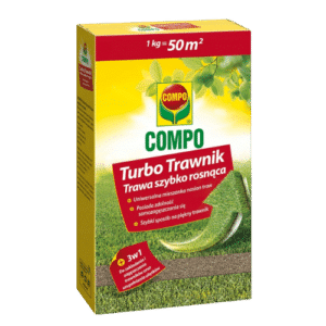Compo Turbo Trawnik 1 kg – Nasiona Traw