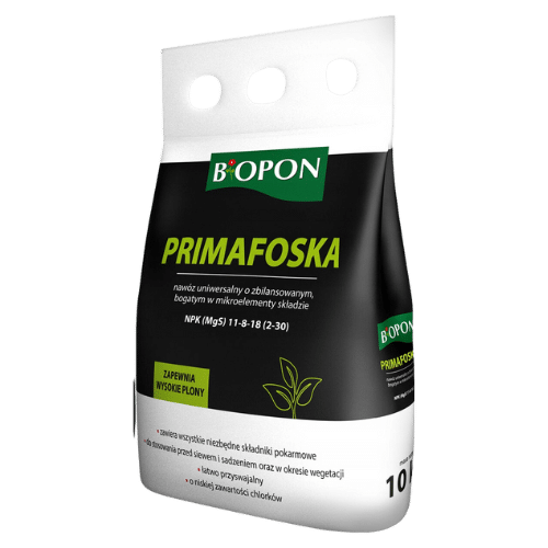 Biopon Primafoska 10kg Wieloskładnikowy Nawóz dla Zdrowych i Silnych Roślin