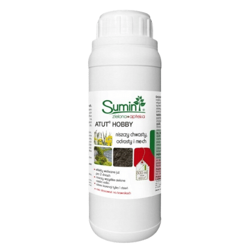 Sumin Atut Hobby 500 ml – Skuteczny Oprysk na Chwasty i Mech z Kwasem Pelargonowym