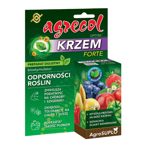 Agrecol Krzem Dolistny 50ml – Wzmocnienie Roślin i Ochrona Przed Stresem