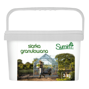 Sumin Siarka Granulowana 3 kg – Skuteczna Ochrona Roślin przed Chorobami Grzybowymi