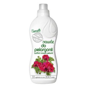 Sumin Nawóz Płyn Do Pelargonii i Surfinii 1 L – Obfite Kwitnienie i Intensywne Barwy
