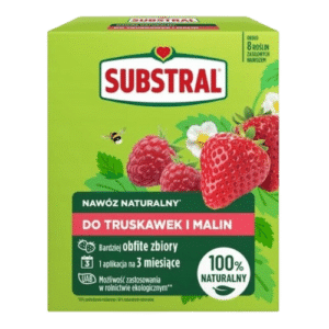 Substral Naturalny Nawóz do Truskawek i Malin 650 g – Obfite Plony i Zdrowe Rośliny