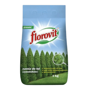 Florovit Nawóz do Tui 5 kg – Kompleksowa Pielęgnacja Twoich Żywotników