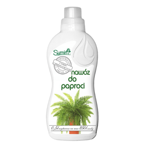 Sumin Nawóz Płyn Do Paproci 500 ml – Intensywna Zieleń i Zdrowy Wzrost
