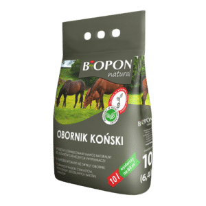 Biopon Obornik Granulowany Koński 10L – Naturalne Odżywienie Roślin