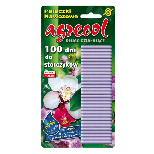 Agrecol Pałeczki Nawozowe do Storczyków 100 dni – Długotrwałe Odżywienie Twoich Roślin