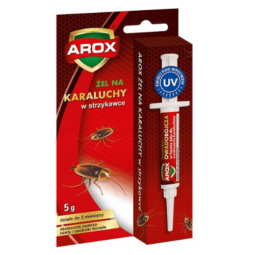 Arox Żel na Karaluchy w Strzykawce 5g – Skuteczna Eliminacja Szkodników