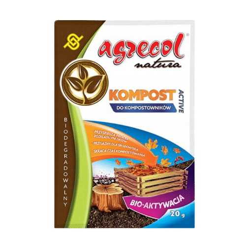 Agrecol Kompost Active Natura 20g – Przyspieszacz Kompostu