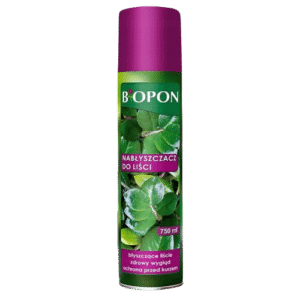 Biopon Nabłyszczacz do Liści Spray 750 ml – Zdrowy Blask Twoich Roślin