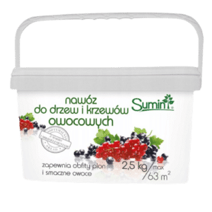 Sumin Nawóz Do Drzew i Krzewów 2,5 kg – Zdrowy Wzrost i Obfite Plony