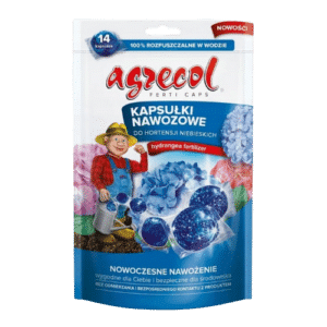 Agrecol Kapsułki Nawozowe Hortensje 14 sztuk – Wygodne i Skuteczne Nawożenie