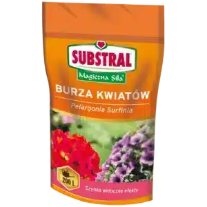 Substral Burza Kwiatów Nawóz do Pelargonii i Surfinii Magiczna Siła 200g