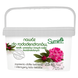 Sumin Nawóz Do Rododendronów i Innych Roślin Kwaśnolubnych 2,5kg - obrazek 1