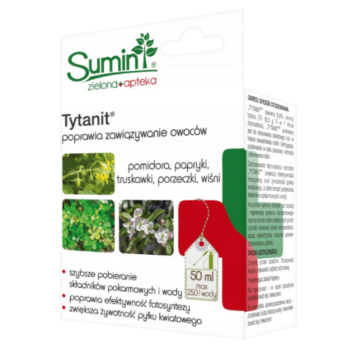 Tytanit Sumin 50 ml – Poprawia Zawiązywanie Owoców i Warzyw