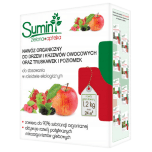 Sumin Eko Organiczny Nawóz do Drzew Owocowych i Truskawek 1,2kg - obrazek 1