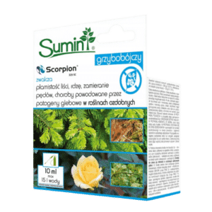 Sumin Scorpion 325 SC środek grzybobójczy do roślin ozdobnych plamistość liści 10ml - obrazek 1