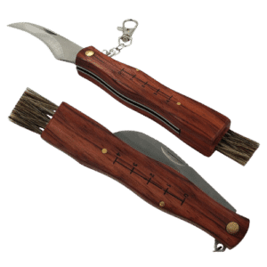 Składany Nóż Grzybiarza z Pędzelkiem i Miarką GR5040