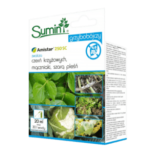 Sumin Amistar 250 SC skuteczna ochrona przed alternariozą, szarą pleśnią, rdze i antraknoza 20ml - obrazek 1