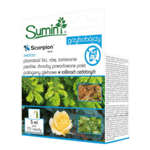 Sumin Scorpion 325 SC skuteczna ochrona roślin ozdobnych przed chorobami grzybowymi 5ml - obrazek 1