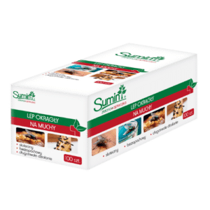 Sumin Lep Okrągły na Muchy i Owady 100 sztuk - obrazek 1