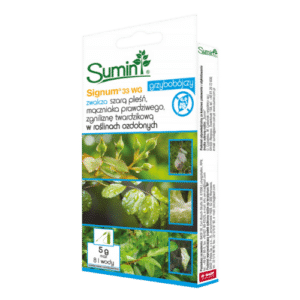 Sumin Signum 33 WG skuteczna ochrona roślin ozdobnych przed chorobami grzybowymi 5g - obrazek 1