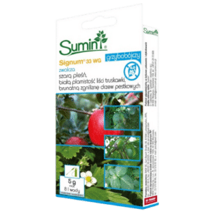 Sumin Signum 33 WG na szarą pleśń, białą plamistość liści truskawki 5g - obrazek 1