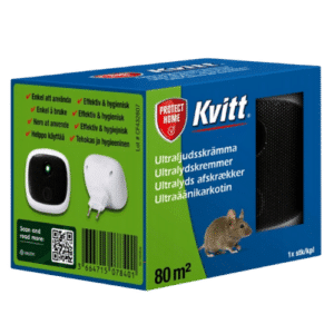 Protect Home Kvitt Ultrasoniczny Odstraszacz Gryzoni 80 m² - obrazek 1