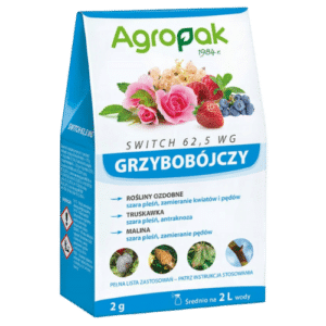 Agropak Switch 62,5 WG skuteczna ochrona przed szarą pleśnią i innymi chorobami grzybowymi 2g - obrazek 1