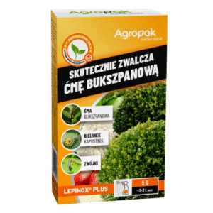 Agropak Lepinox Plus Ekologiczny Środek na Gąsienice i Ćmę Bukszpanową 5g - obrazek 1