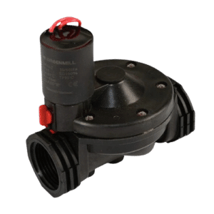 Greenmill GB6938C Aquasystem Elektrozawór przepływu wody 24V AC F1"-F1" - obrazek 1