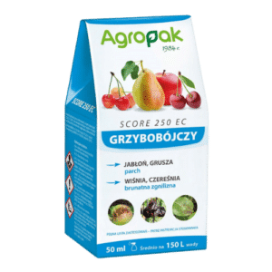 Agropak Score 250 EC Skuteczny fungicyd na parch i brunatną zgniliznę 50ml - obrazek 1