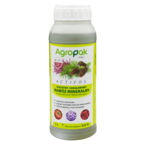 Agropak Actifos specjalistyczny nawóz dolistny i doglebowy z azotem i mikroskładnikami 1,2kg - obrazek 1