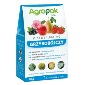 Agropak Discus 500 WG skuteczny fungicyd na mączniaka i parcha 20g - obrazek 1