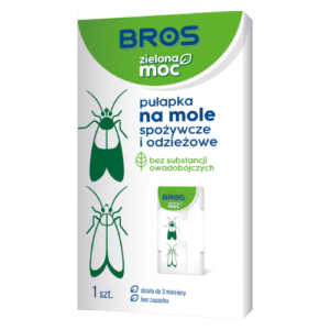 Bros Zielona Moc pułapka na mole spożywcze i odzieżowe 2w1 - obrazek 1