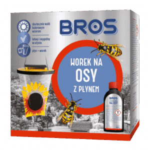 Bros Worek na osy z płynem skuteczna pułapka ogrodowa - obrazek 1