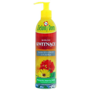 Nawóz do roślin kwitnących 300ml Zielony Dom z Pompką - obrazek 1