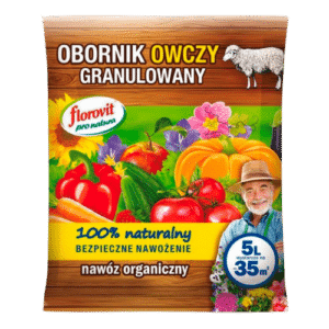 Florovit ProNatura Obornik Owczy Granulowany Nawóz Organiczny 5l - obrazek 1