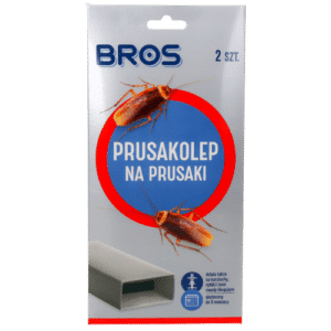 Bros Prusakolep FSC Pułapka Lepowa Na Prusaki 2 sztuki - obrazek 1