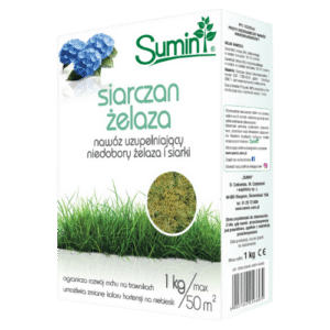 Sumin Siarczan Żelaza Nawóz Na Mech Trawnik I Rośliny Kwaśnolubne 1kg - obrazek 1
