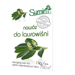 Sumin Nawóz Do Laurowiśni Intensywna Zieleń I Gęsty Wzrost 1kg - obrazek 1