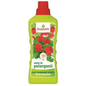 FruktoVit Plus Nawóz Do Pelargonii I Roślin Balkonowych Płynny 1l - obrazek 1