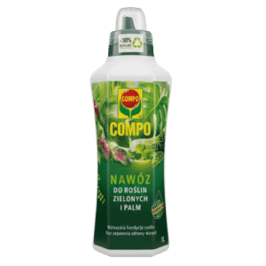 Compo Nawóz Do Roślin Zielonych I Palm Draceny Fikusa Monstery Paproci 1L