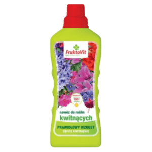 Fruktovit Nawóz Płynny Do Roślin I Kwiatów Kwitnących Koncentrat 1l - obrazek 1