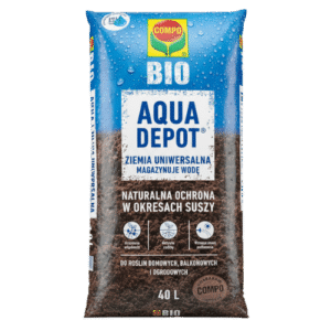 Compo BIO Aqua Depot Magazynująca Wodę Ziemia Uniwersalna 40L  - obrazek 1