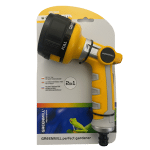 Greenmill Pistolet Zraszający Metalowy 2w1 9 Funkcji GB2340C - obrazek 1