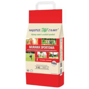 Najlepsze Trawy z Iławy Murawa Sportowa Ekstremalna Wytrzymałość i Gęsta Darń 5kg - obrazek 1