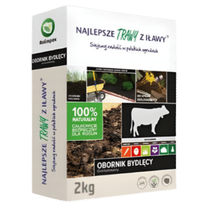 Obornik Bydlęcy Najlepsze Trawy Z Iławy Naturalny Ekologiczny Nawóz 2kg - obrazek 1